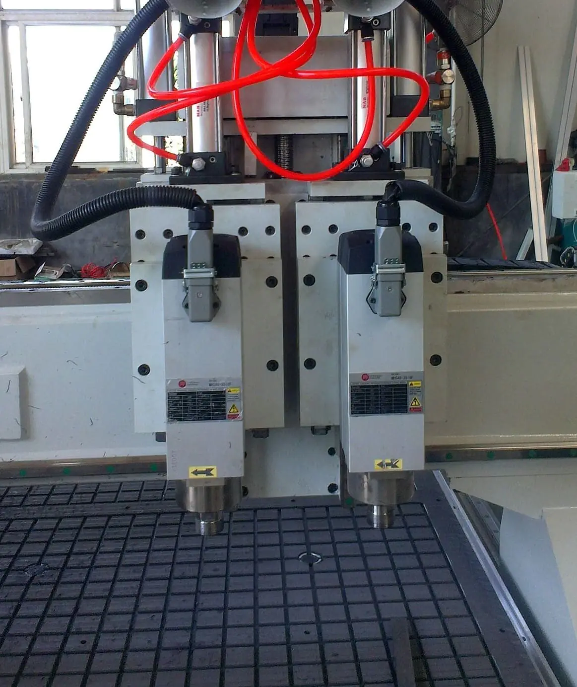 air-cooled spindle application