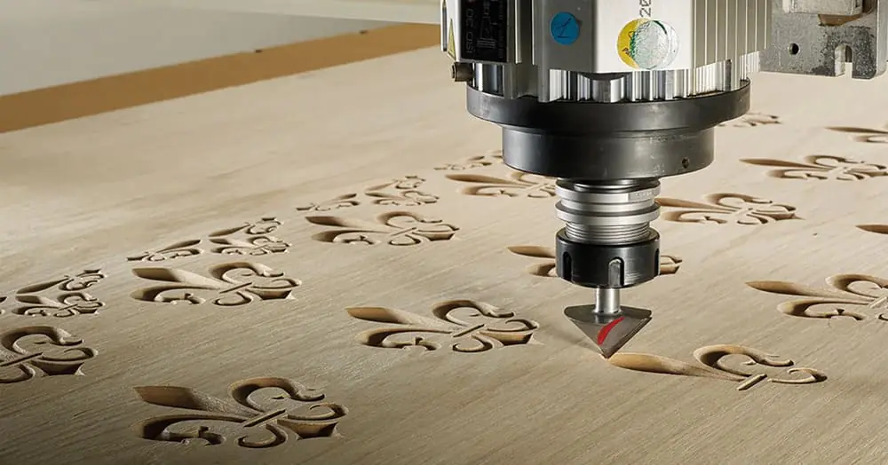 Application du moteur de broche CNC