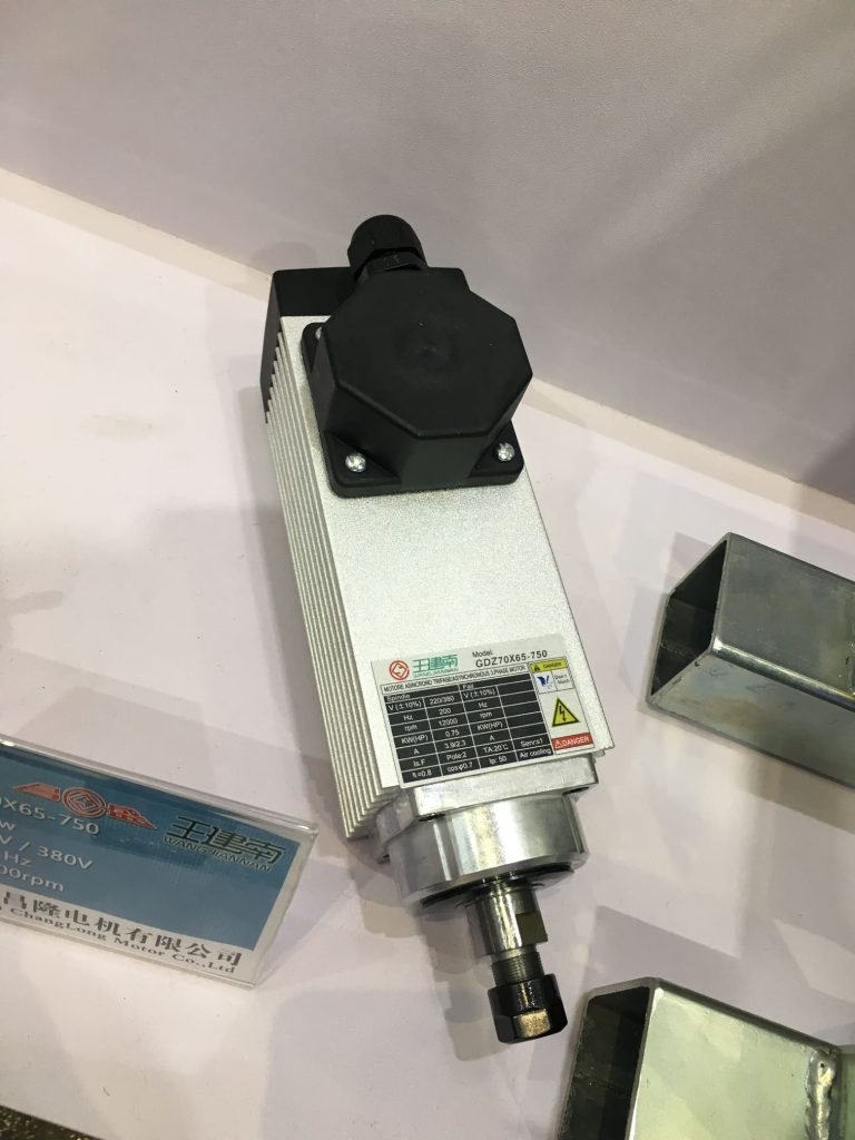 CNC spindle exhibition