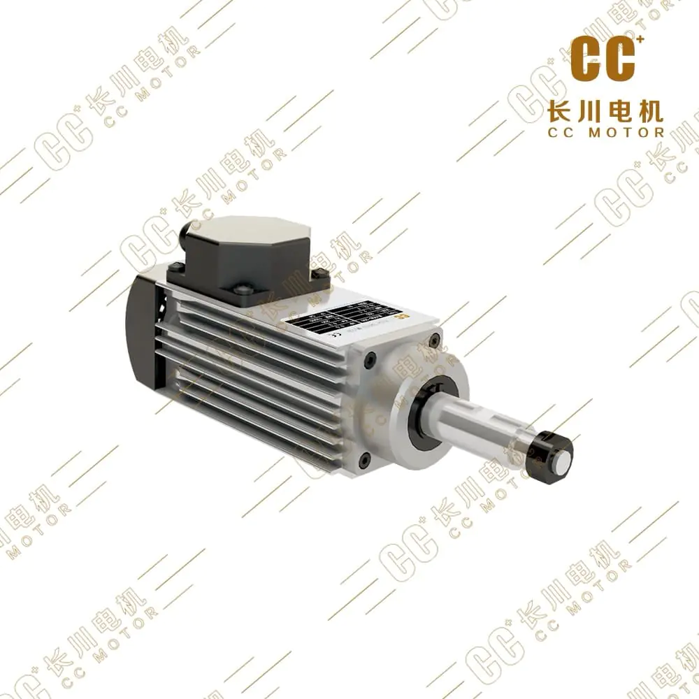 Motor de husillo de corte de esquinas MJ35B-300 de 0,3 kW y 18 000 rpm para máquina encoladora de cantos