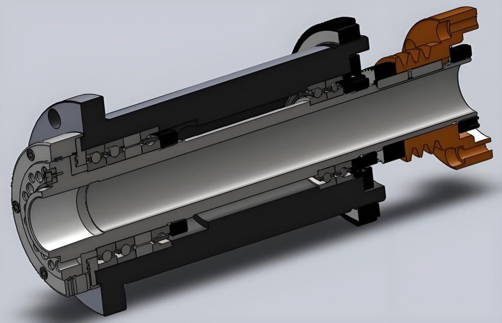 structure de la broche cnc